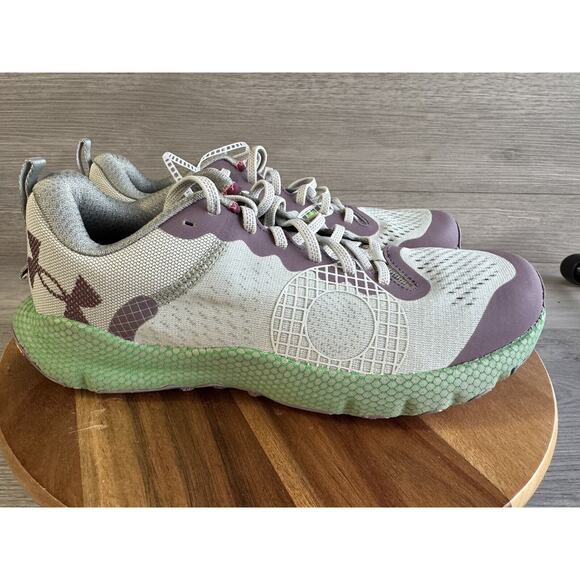 UNDER ARMOUR UA HOVR SPEED OLIVE RED RIDGE TRAIL [3024231-302] Men 9 - Picture 1 of 9